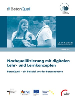 cover image of Nachqualifizierung mit digitalen Lehr- und Lernkonzepten